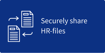 Securely share HR-files